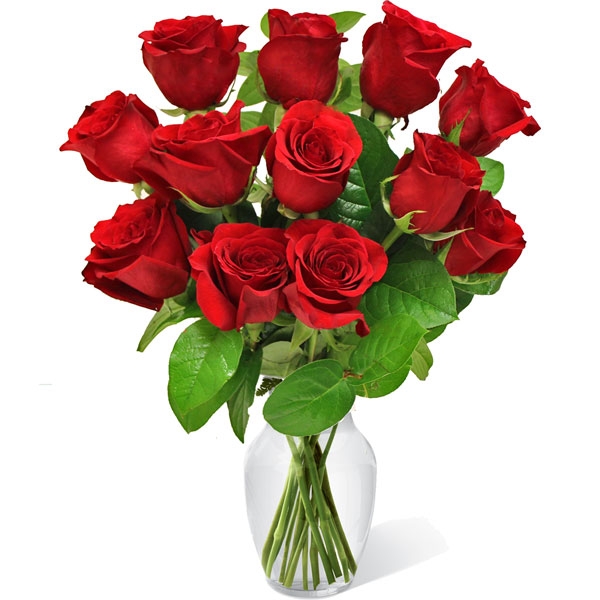 Buqu de Rosas no Vaso
